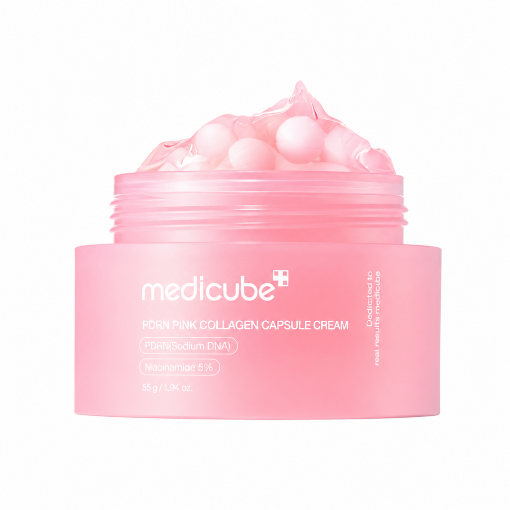Creme em Cápsulas de Colágeno Rosa com PDRN
