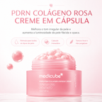Creme em Cápsulas de Colágeno Rosa com PDRN