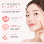 Creme em Cápsulas de Colágeno Rosa com PDRN